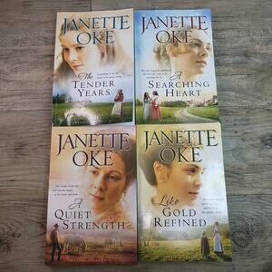 Complete A Prairie Legacy 4 Book Series Janette Oke Paperback Softcover 1,2,3,4